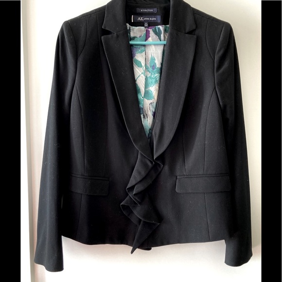 Anne Klein Black Blazer - Picture 1 of 5